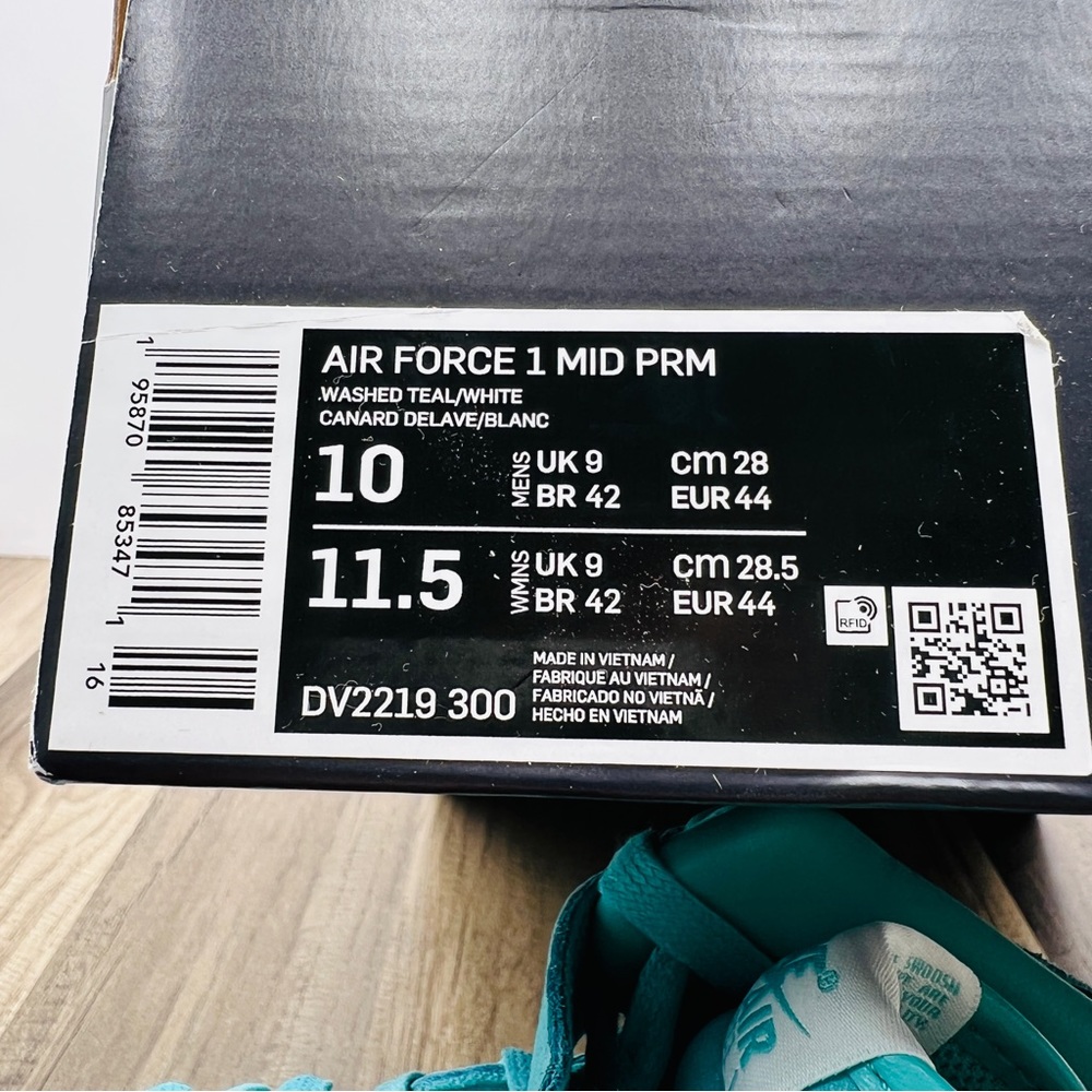 Nike Air Force 1 Mid PRM - Picture 8 of 8